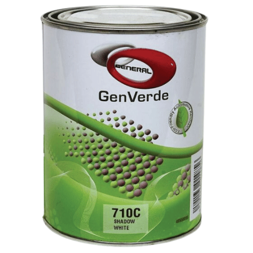 GenVerde 710C Shadow White Basecoat Toner, 1 Liter - GenVerde Automotive Paint