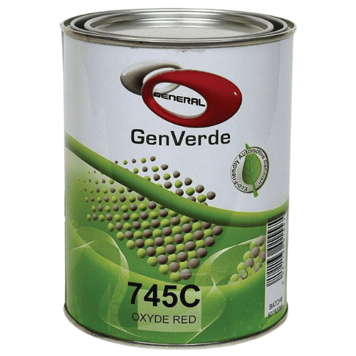 GenVerde 745C Oxide Red Basecoat Toner, 1 Liter - GenVerde Automotive Paint
