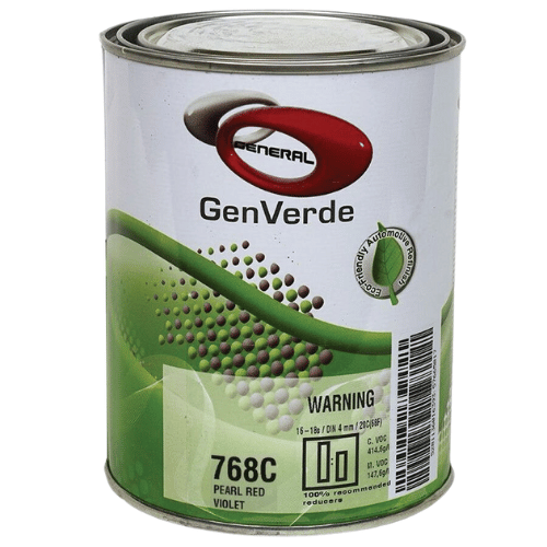 GenVerde 768C Pearl Red Violet Basecoat Toner, 1 Liter - GenVerde Automotive Paint