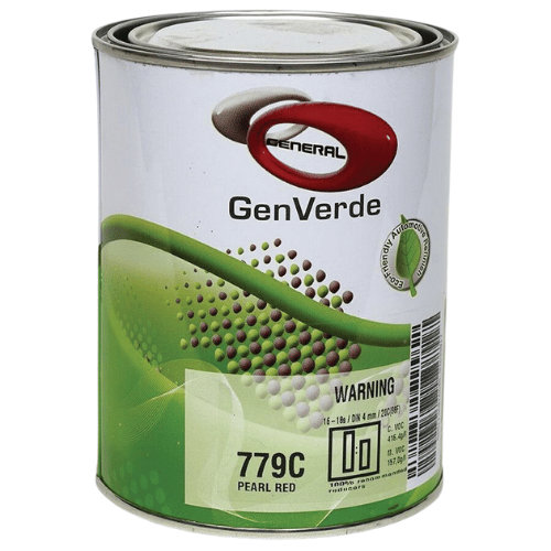 GenVerde 779C Pearl Red Basecoat Toner, 1 Liter - GenVerde Automotive Paint