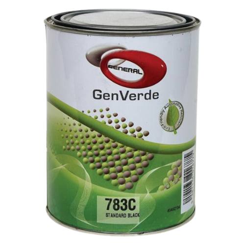GenVerde 783C Low VOC Black Basecoat Toner, 1 gal - GenVerde Automotive Paint