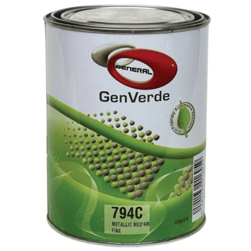 GenVerde 794C Metallic Base Coarse Basecoat Toner, 1 Liter - GenVerde Automotive Paint