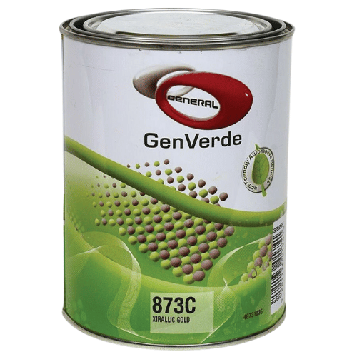GenVerde 873C Xirallic Gold Basecoat Toner, 1 Liter - GenVerde Automotive Paint