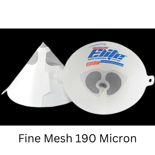 GERSON Elite 190 Micron Fine Mesh Paint Strainer, 1000 pc - Gerson Paint Gun Cups & Liners