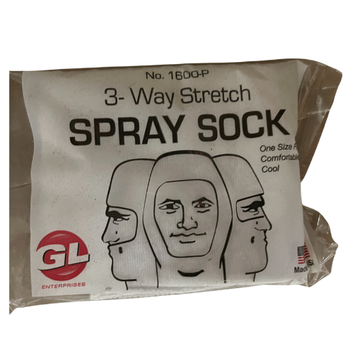 GL Enterprises® 1600P Premium White Spray Socks, 20 pcs - GL Enterprises Paint Suits