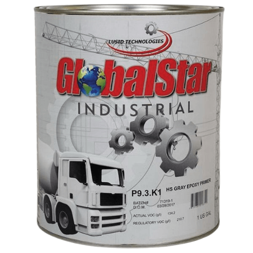 GlobalStar P9.3.K1 High Build Epoxy Primer, 1 gal Gray - Globalstar Primers