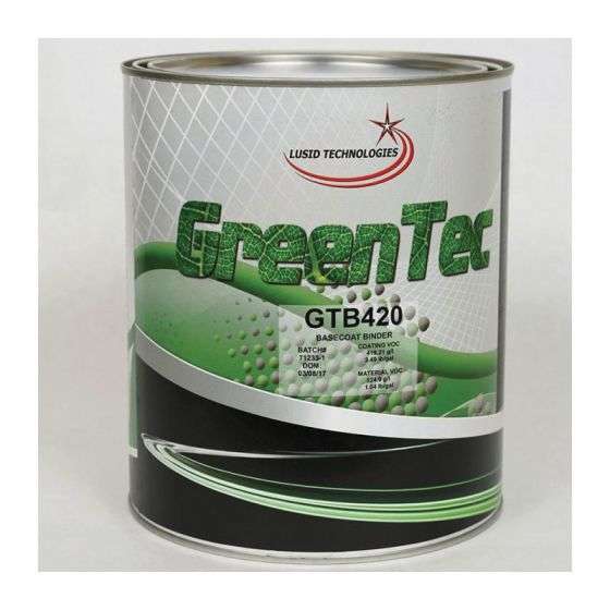 GreenTec GTB420 Universal Basecoat Binder, 1 gal - GreenTec Automotive Paint