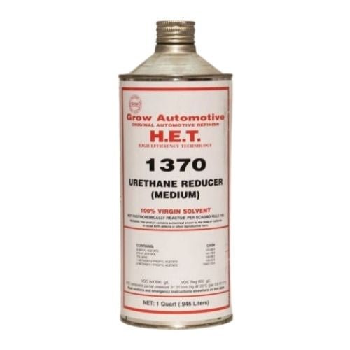 Grow Automotive 1370 Medium Temp. Urethane Reducer, Quart - Grow Automotive Reducers & Thinners