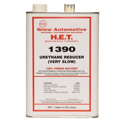 Grow Automotive 1390 Very Slow Urethane Reducer, Gallon - Grow Automotive Reducers & Thinners