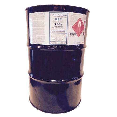 Grow Automotive 1501 Premium Wash Thinner, 53 Gal Drum - Grow Automotive Reducers & Thinners