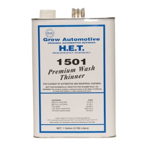 Grow Automotive 1501 Premium Wash Thinner, Gallon - Grow Automotive Spray Guns