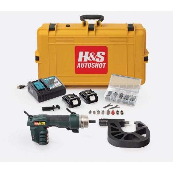 H&S Autoshot UNI-6700 Cordless Self-Piercing Riveter Kit - H&S Autoshot Tools & Equipment