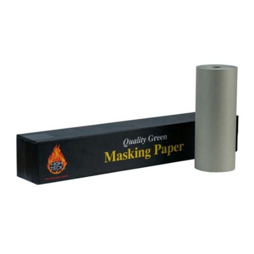 High Teck 18 in x 750 ft Green Masking Paper, 28 lb Basis Weight - High Teck Masking Tape & Paper