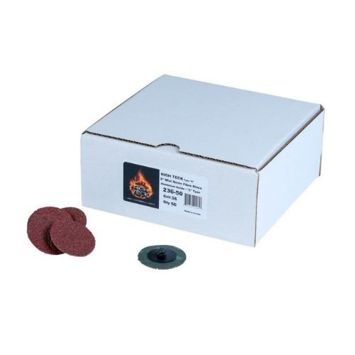 High Teck 2" 36 Grit Quick Change Sanding Discs, 50 pcs - High Teck Sandpaper