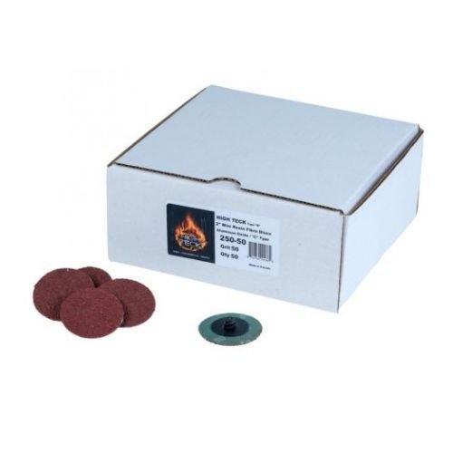 High Teck 2" 50 Grit Quick Change Sanding Discs, 50 pcs - High Teck Sandpaper