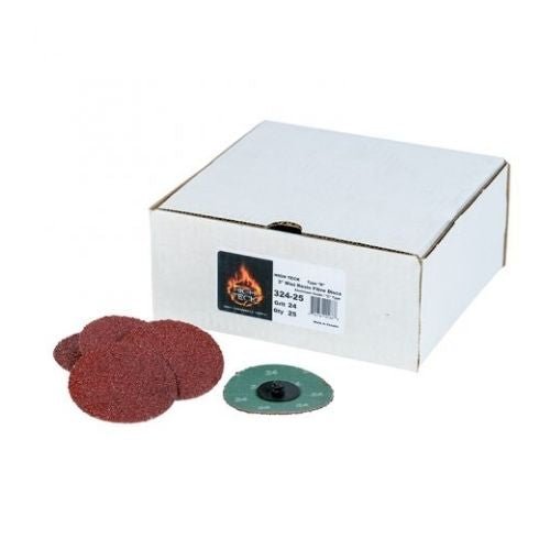 3 Inch 24 Grit Quick Change Sanding Discs, 25 pcs, High Teck - High Teck Sandpaper