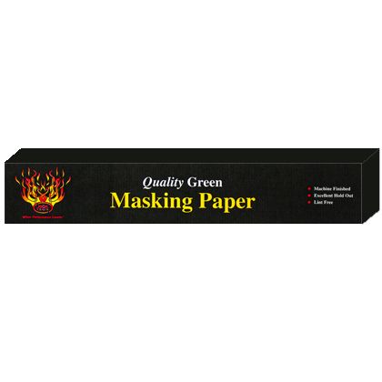 High Teck 36 in x 400 ft Green Masking Paper, 35 Lb Basis Weight - High Teck Masking Tape & Paper