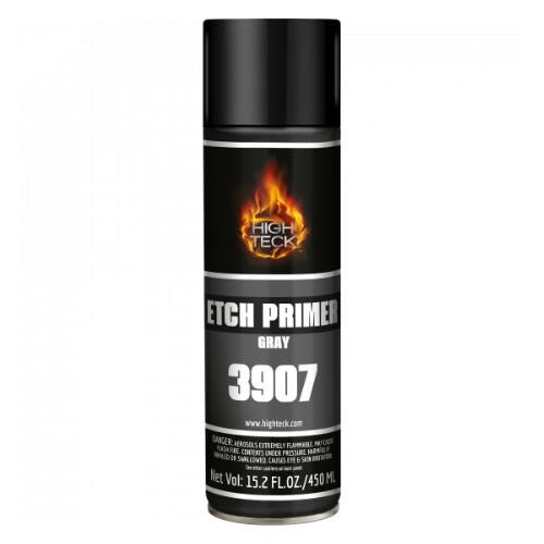 High Teck 3907 Etch Primer DTM Gray, 15 oz Aerosol - High Teck Aerosols