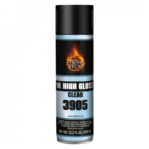 High Teck 3905 1k High Gloss-Clear, 15 oz Aerosol - High Teck Aerosols