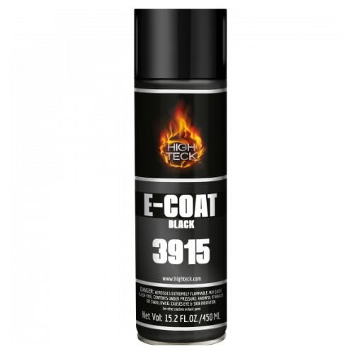 High Teck 3915 Black E-COAT DTM Primer, 15 oz Aerosol - High Teck Aerosols
