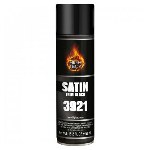 High Teck 3921 Trim Satin Black, 15 oz Aerosol - High Teck Aerosols
