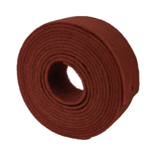 High Teck 4.5 in x 33 in L Red Scuff Pad Roll, Very Fine Grit - High Teck Sandpaper