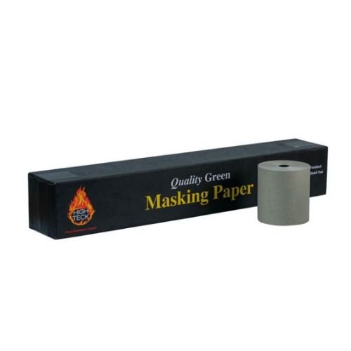 High Teck 6 in x 400 ft Green Masking Paper, 35 Lb Basis Weight - High Teck Masking Tape & Paper