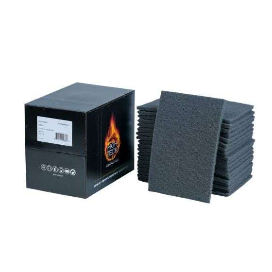 High Teck 6 in x 9 in Ultra Fine Gray Scuff Pad, 20 pc - High Teck Sandpaper