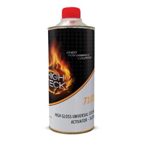 High Teck 7103 Slow Activator for use with Clearcoats, qt - High Teck Paint Activators