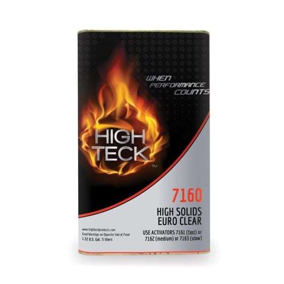 High Teck 7160-1 2:1 Euro Clear Coat, 5 Liter - High Teck Clear Coat