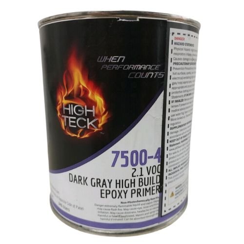 High Teck 7500 Gray 2K Epoxy Primer 1:1 Mix, Quart - High Teck Primers