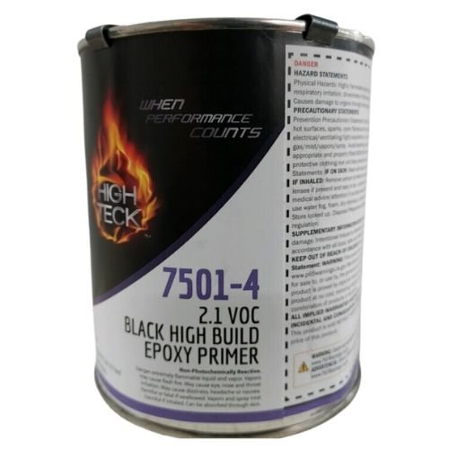 High Teck 7501 Black 2K Epoxy Primer 1:1 Mix, Quart - High Teck Primers