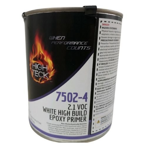 High Teck 7502 White 2K Epoxy Primer 1:1 Mix, Quart - High Teck Primers