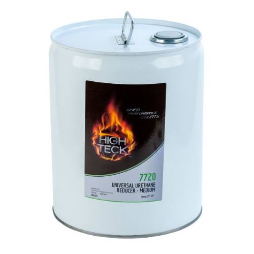 High Teck 7720 Medium Speed/Temp Urethane Reducer, 5 Gal Jug - High Teck Reducers & Thinners