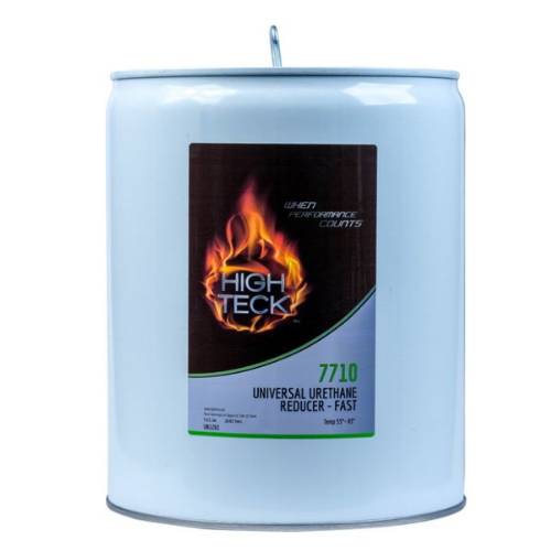 High Teck 7710 Fast Speed/Temp Urethane Reducer, 5 Gal Jug - High Teck Reducers & Thinners
