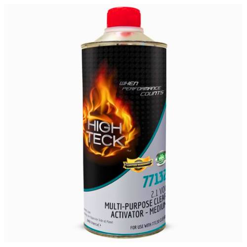 High Teck 77132 Medium Activator for use with 77130 Clearcoat, qt - High Teck Paint Activators