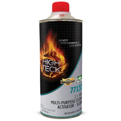 High Teck 77133 Slow Activator for use with 77130 Clearcoat, qt - High Teck Paint Activators