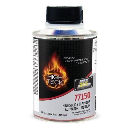 High Teck 77150 Medium Activator for use with 77125 Clearcoat, Pint - High Teck Paint Activators