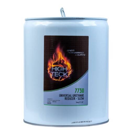 High Teck 7730 Slow Speed/Temp Urethane Reducer, 5 Gal Jug - High Teck Reducers & Thinners