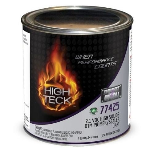 High Teck 77425 Gray 2K DTM Primer/Sealer, Quart - High Teck Primers