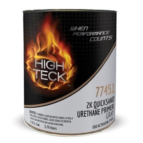 High Teck 77451 Gray 2K Quicksand Urethane Primer, Gallon - High Teck Primers