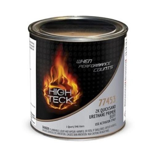 High Teck 77453 Buff 2K Quicksand Urethane Primer, Quart - High Teck Primers