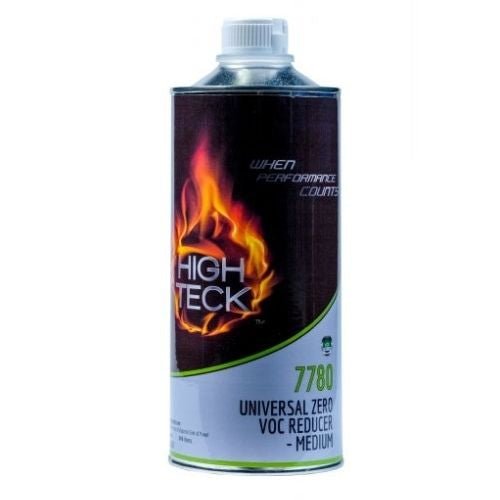 High Teck 7780 Zero VOC Medium Speed/Temp Urethane Reducer, Quart - High Teck Reducers & Thinners