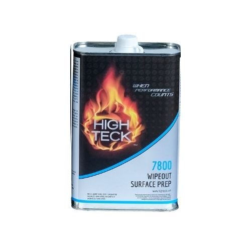 High Teck 7800-4 Wipeout Surface Prep, Qt - High Teck Surface Prep
