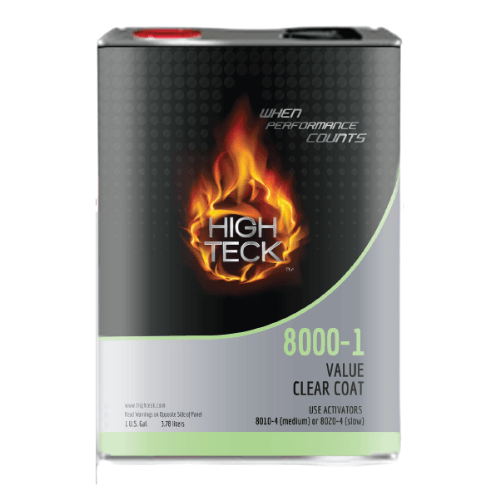 High Teck 8000-1 4:1 Universal Value Clearcoat, Gallon - High Teck Clear Coat