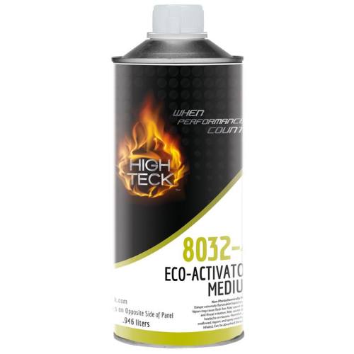 High Teck 8032 Medium Activator for Eco Primer and Clearcoat, Qt - High Teck Paint Activators