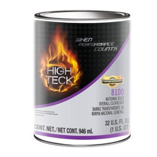 High Teck 8100 4:1 Overall High Gloss Clearcoat | 1 Qt - High Teck Clear Coat