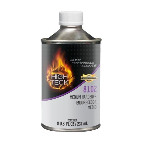 High Teck 8102 Medium Activator for 8100 Clearcoat, 8 oz - High Teck Paint Activators