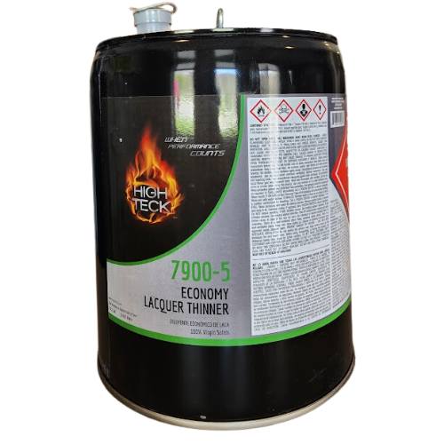 High Teck Economy Lacquer Thinner, 5 Gallon Jug - High Teck Reducers & Thinners