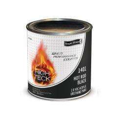 High Teck Hot Rod Black Single Stage Factory Pack Paint, Qt - High Teck Automotive Paint
